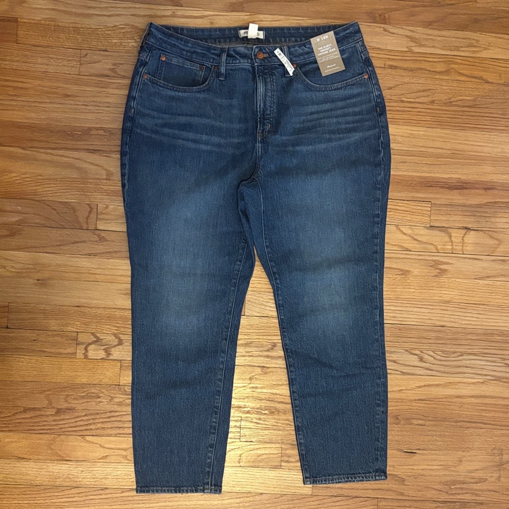 Madewell The Curvy Perfect Vintage Jean